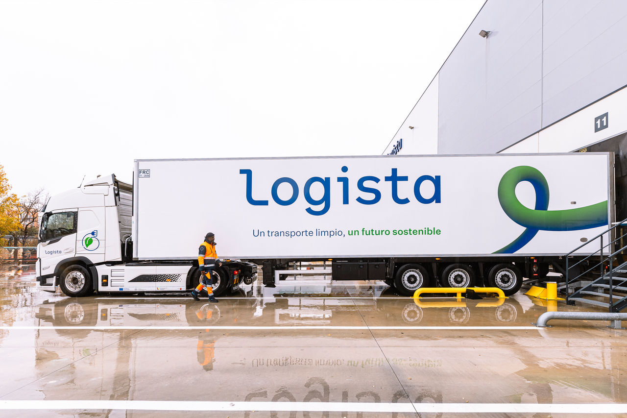 Vehículo sostenible de Logista