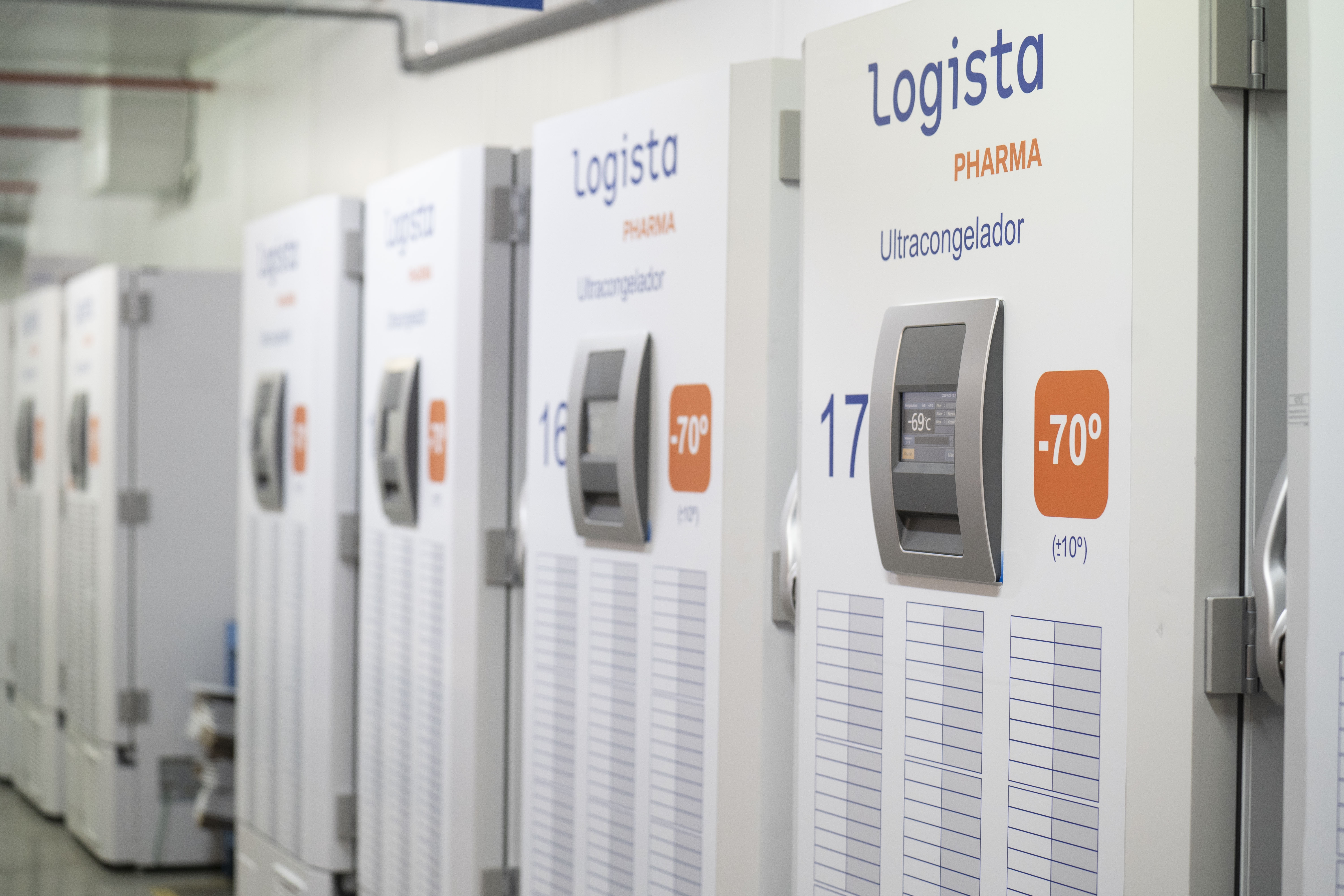 Ultracongelado Logista Pharma Temperatura Controlada
