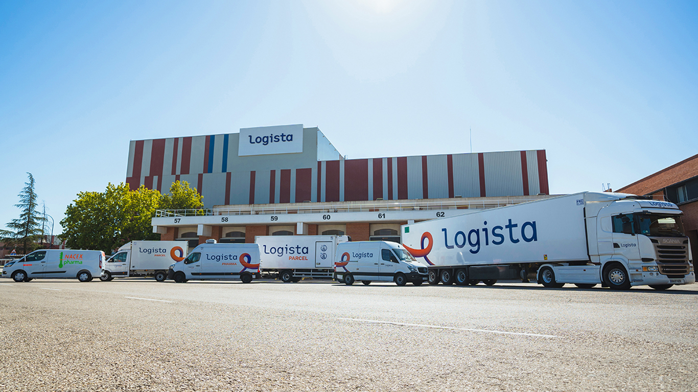  Logista vehicles at the Leganés facilities