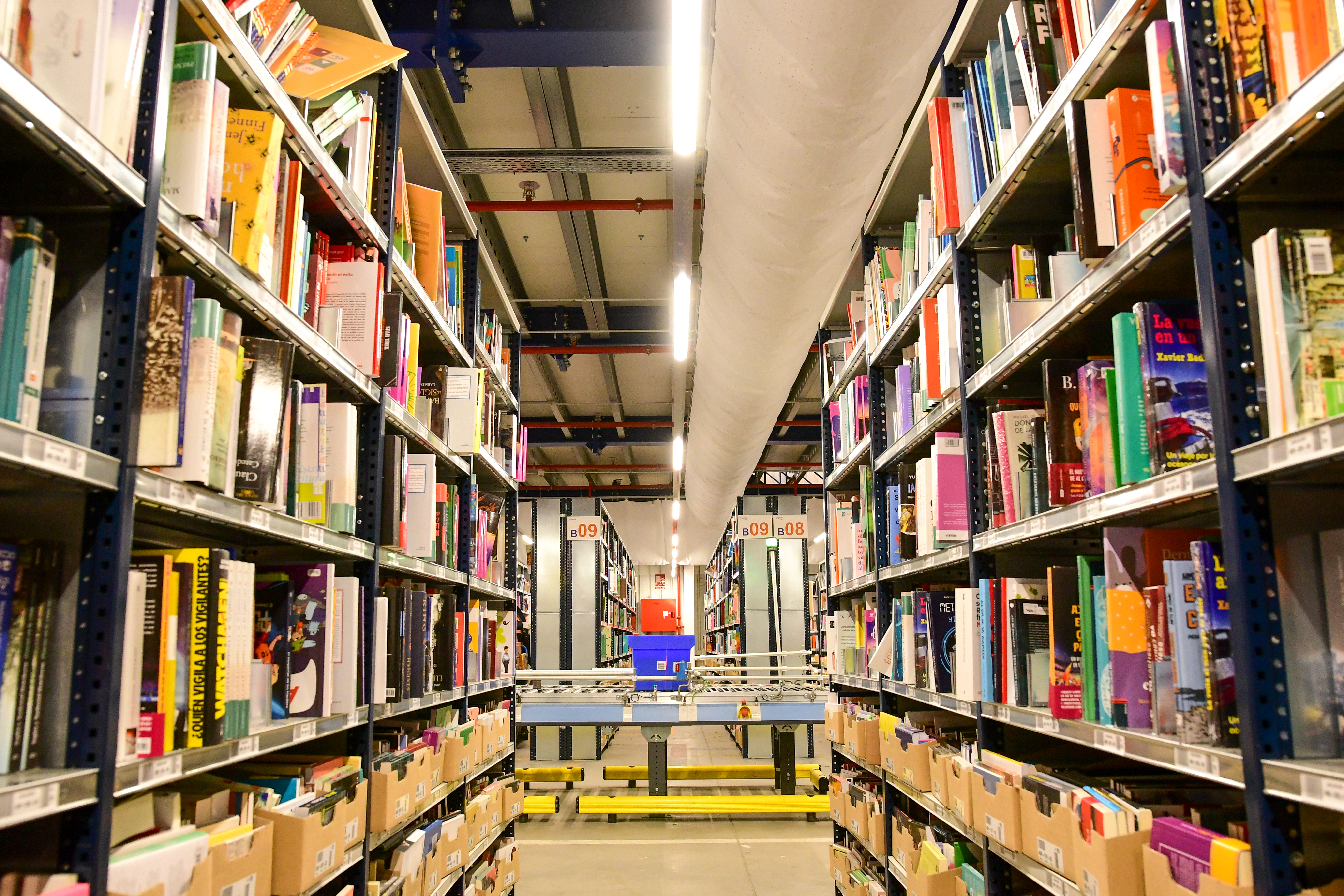 Logista Libros instalations