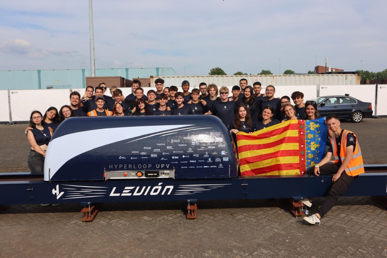 Participación de Hyperloop UPV en la European Hyperloop Week, impulsado por Logista